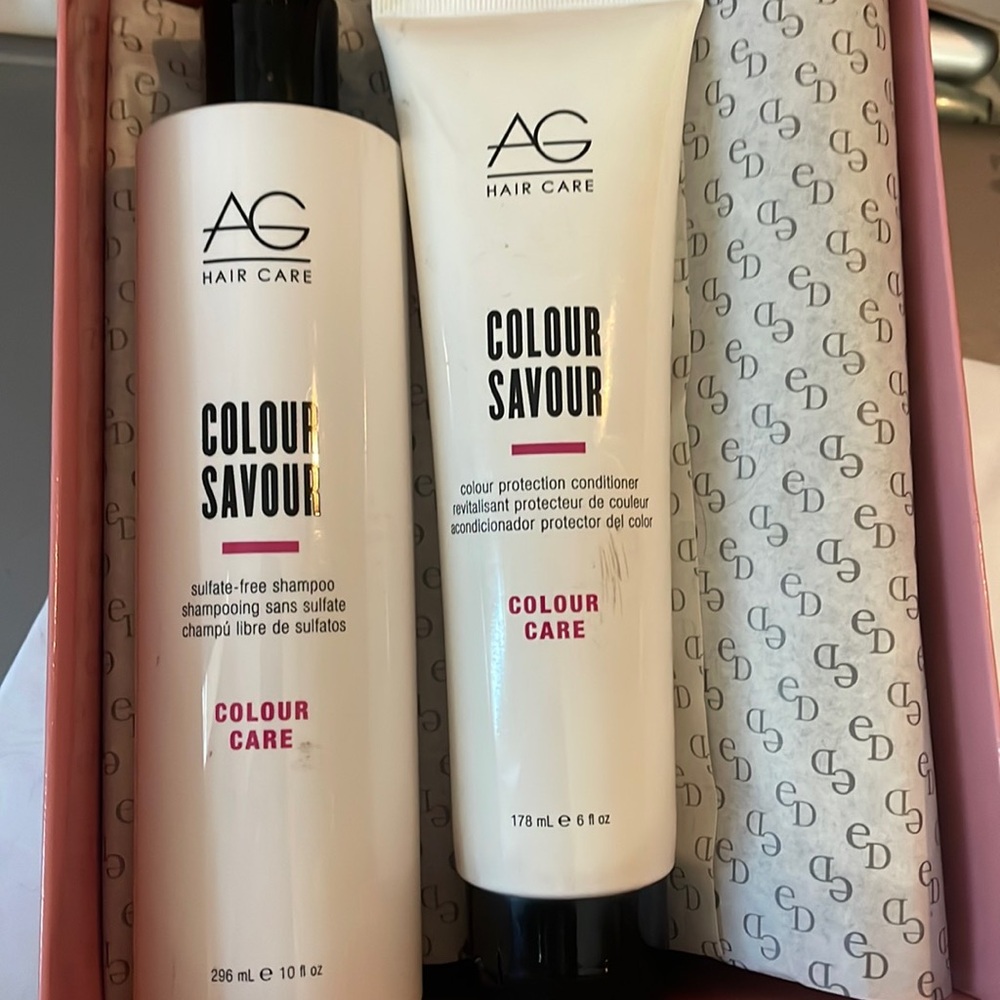 AG hair care shampoo and conditioner